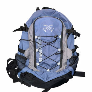 Sand Piper of California Piper Gear Blue Gray Hiking Backpack waterproof